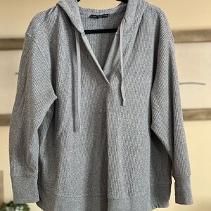 Jane and Delancey Gray Hoodie Sweatshirt